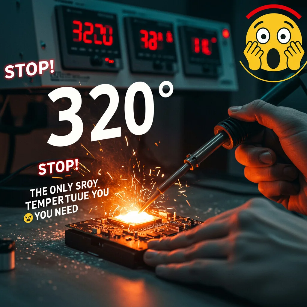 solder temperature for pcb
