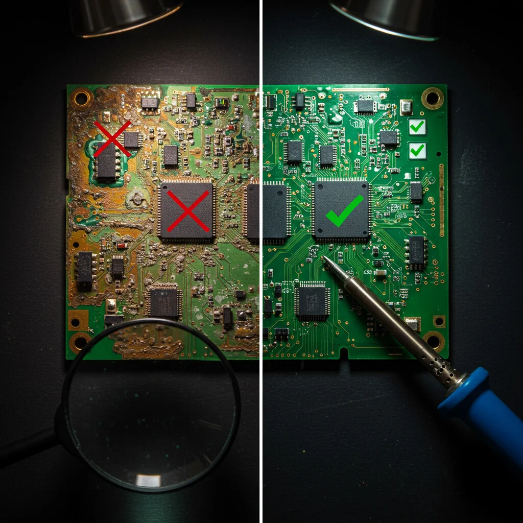 exposed copper on pcb